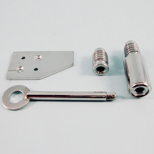 THD196/CP • 026mm • Polished Chrome • Surface Sash Stop